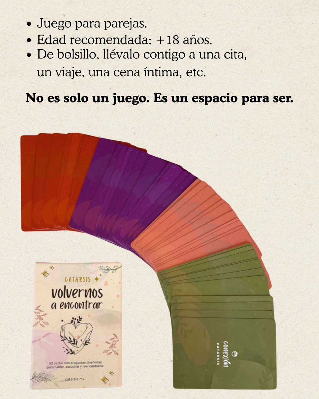 Juego De Cartas Para Parejas | 52 Preguntas Conexión